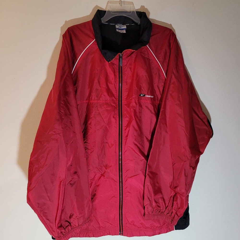 Reebok Mens Windbreaker/Track Jacket Size 2XL